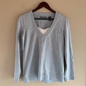 ⚠️2 for $10⚠️Sweatshirt with lace detail